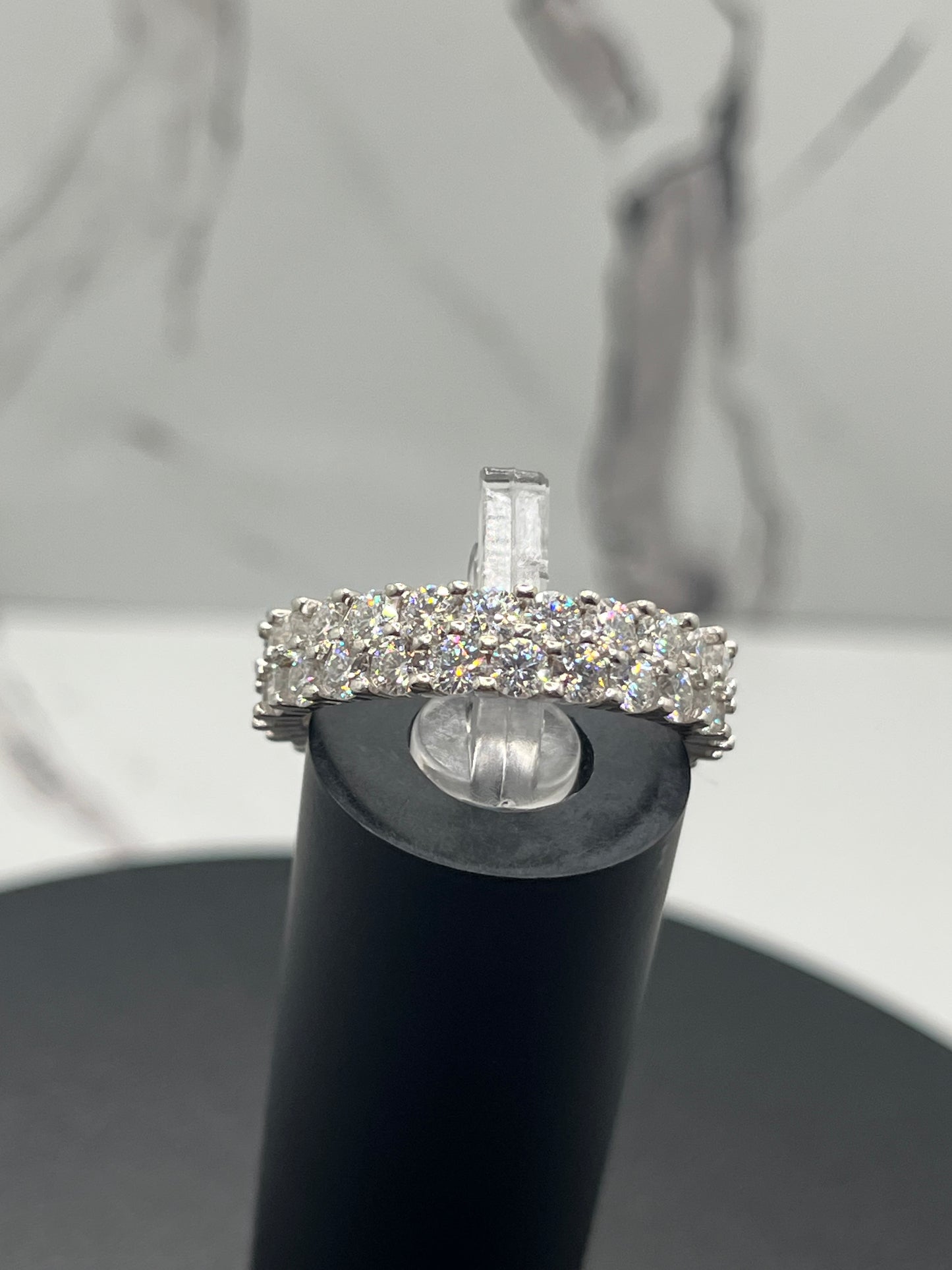 5MM Moissanite Tennis Ring