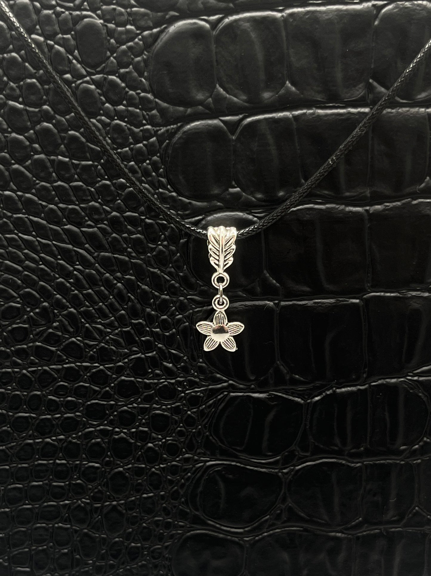 Sun Flower Charm Necklace