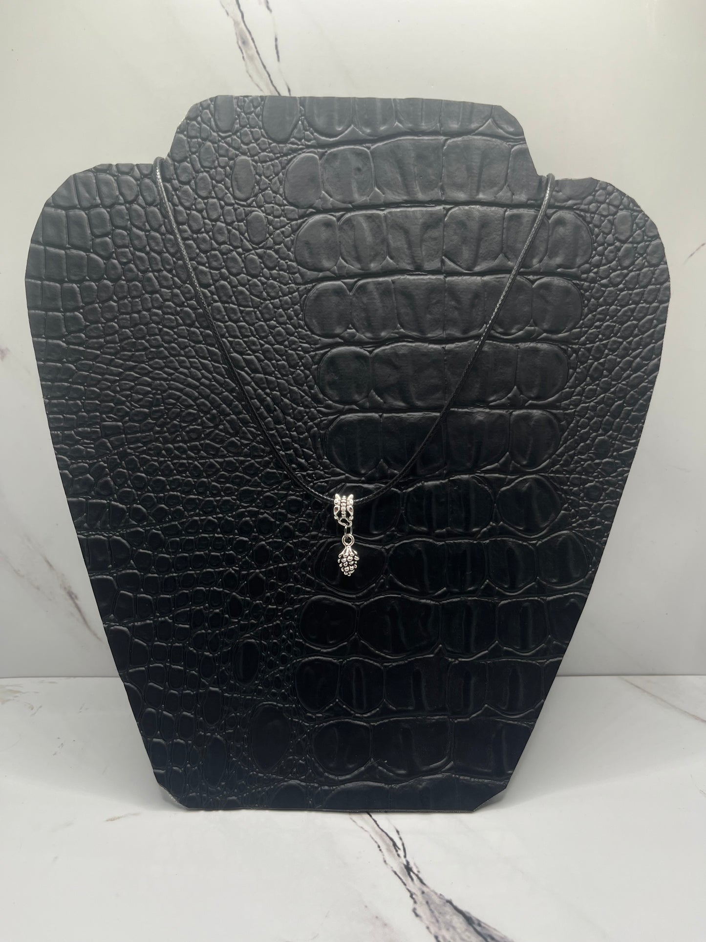 Pinecone Charm Necklace