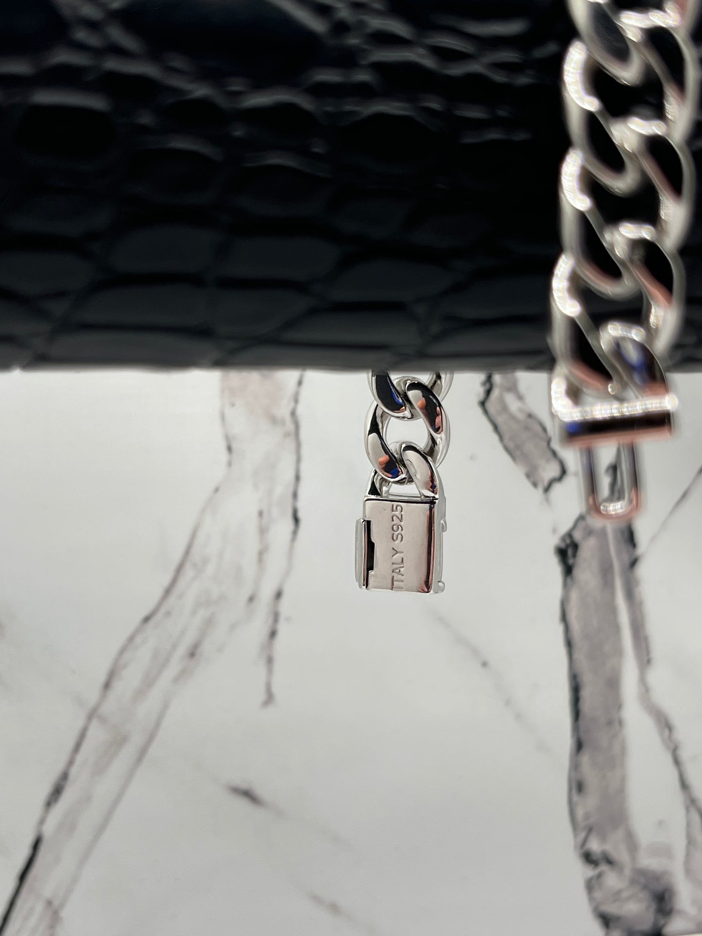 10MM Solid Silver Cuban Link Bracelet