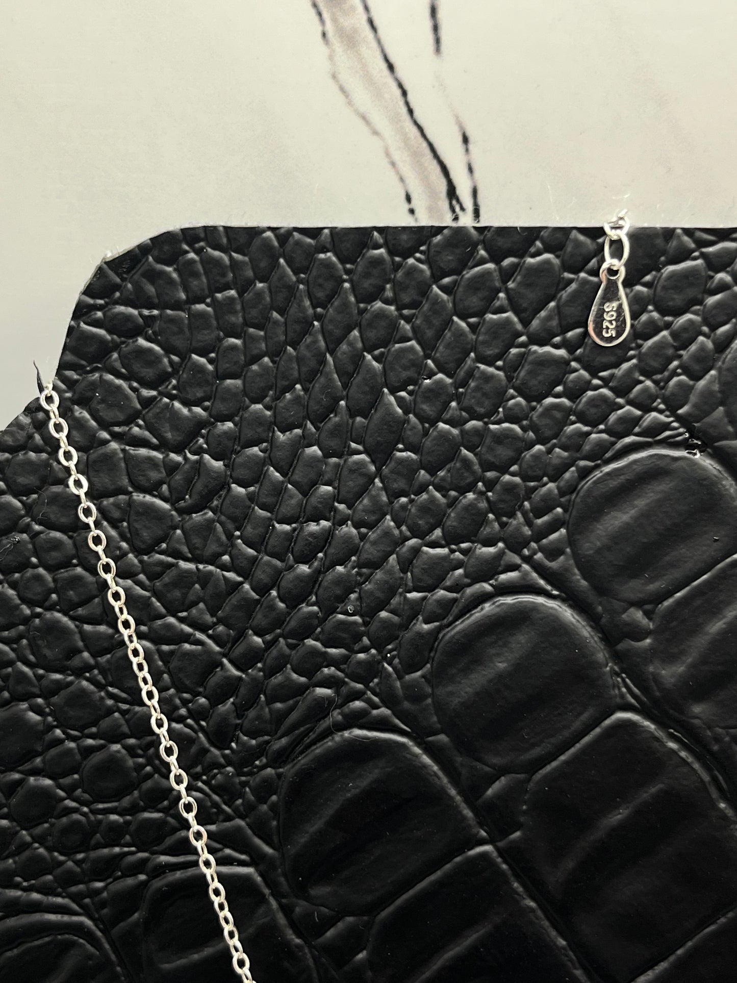 Birds & Flowers 925 Silver Plated Crystal Clasp Charm Chain