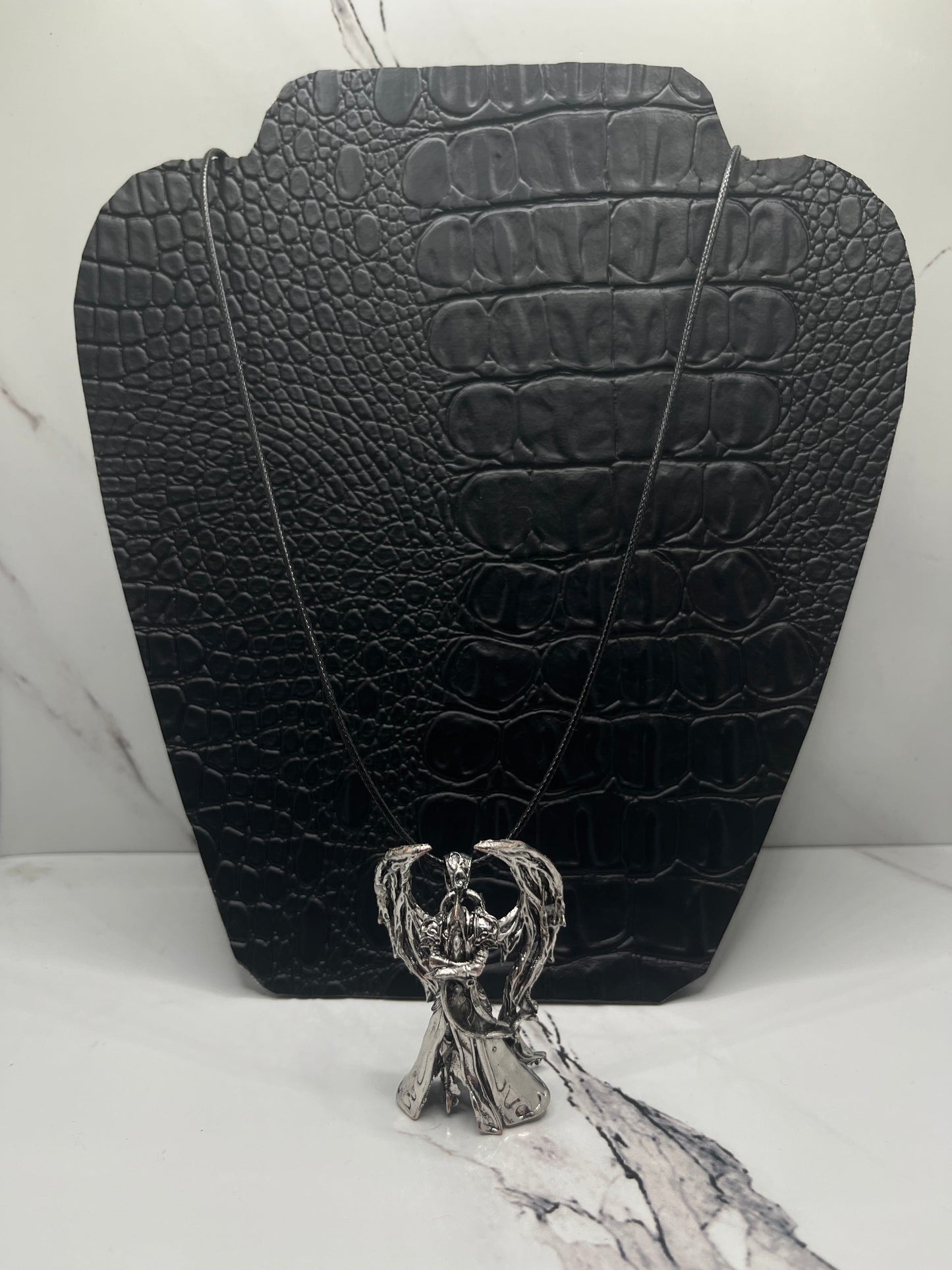 Reaper pendant silver plated